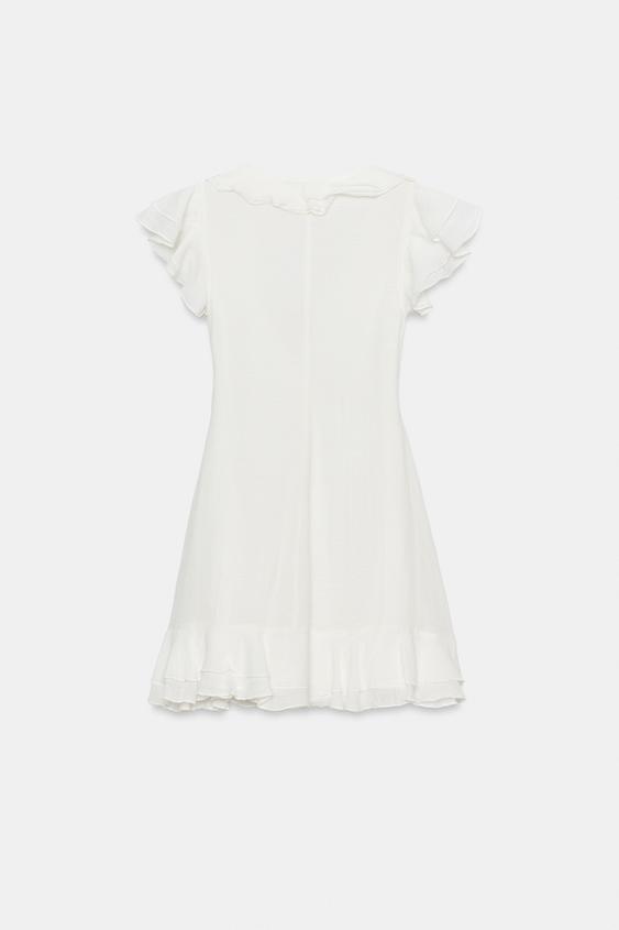 Robe mini à volants