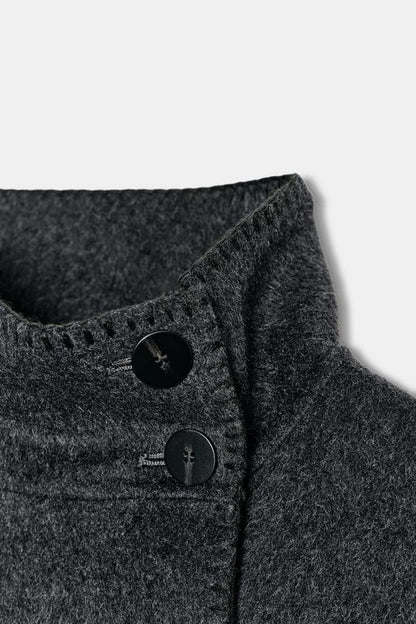 Manteau court en laine ZW Collection