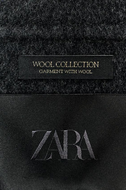 Manteau court en laine ZW Collection