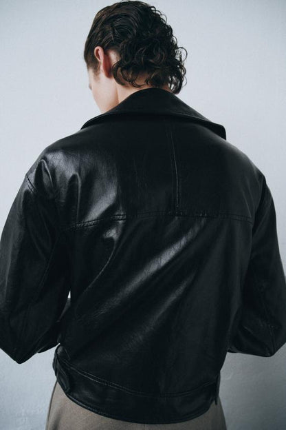 Veste effet cuir ZW Collection