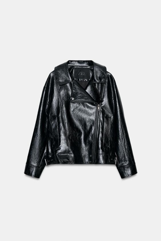 Veste effet cuir ZW Collection
