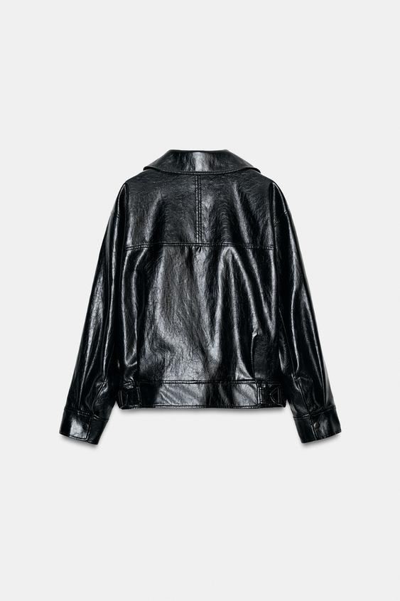 Veste effet cuir ZW Collection