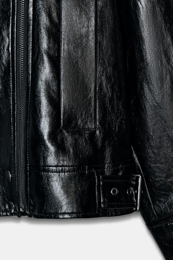 Veste effet cuir ZW Collection