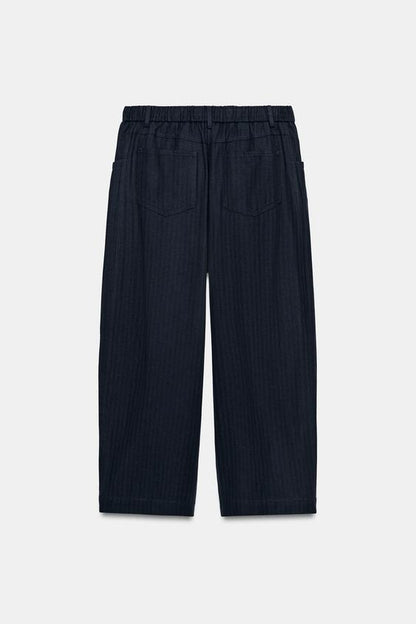 Pantalon structuré à chevrons ZW Collection