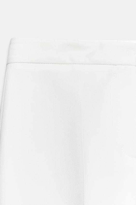 Pantalon droit taille haute