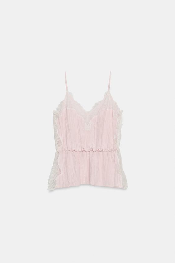 Top lingerie en dentelle