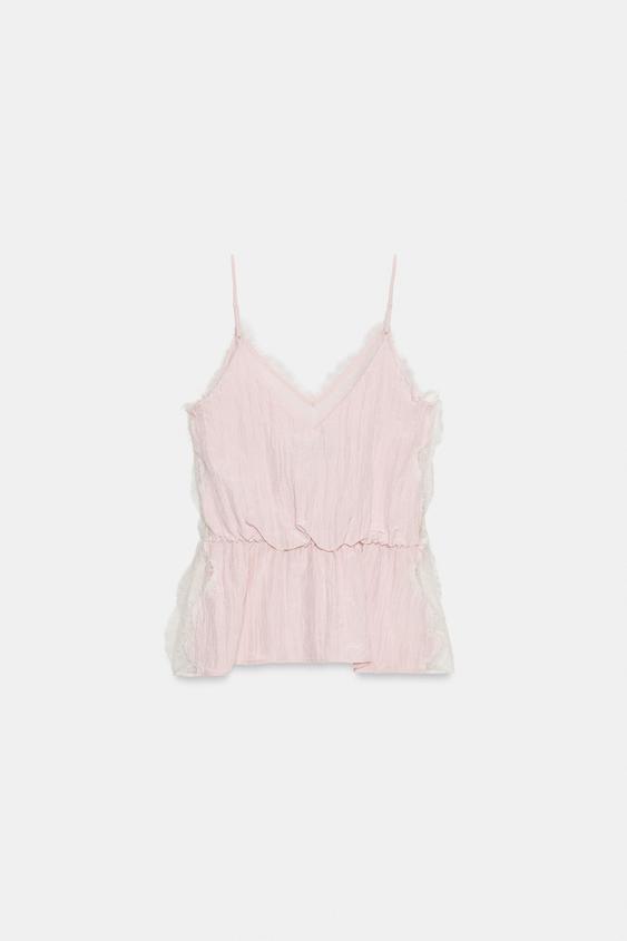Top lingerie en dentelle