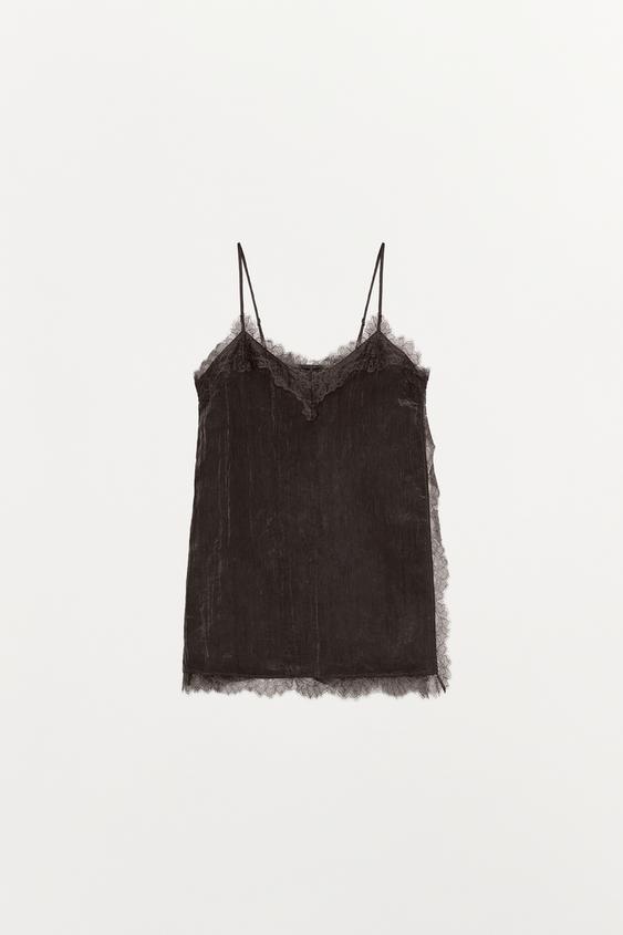 Top lingerie en dentelle