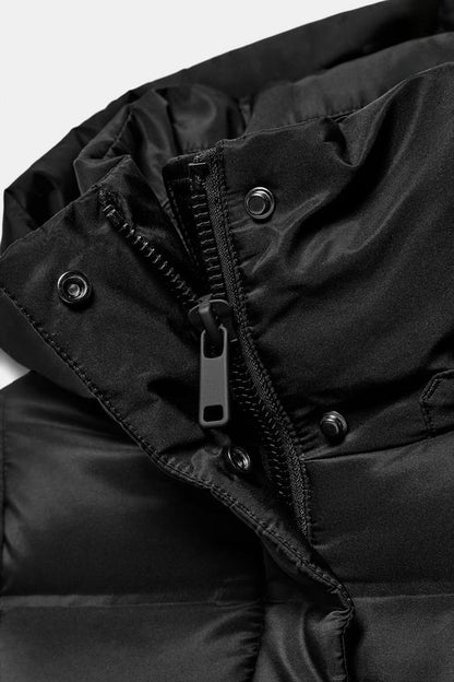 Anorak 70 % duvet, 30 % plumes, déperlant et coupe-vent