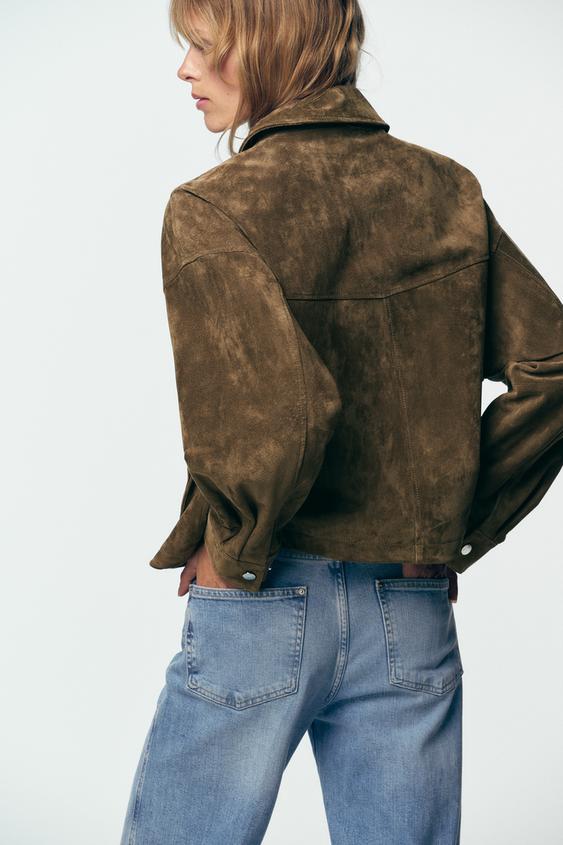 Blouson bomber 100 % cuir