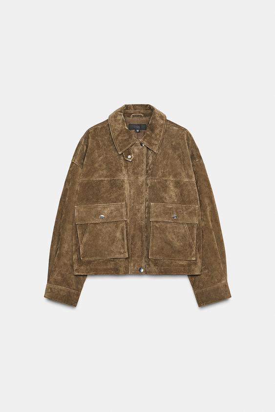 Blouson bomber 100 % cuir