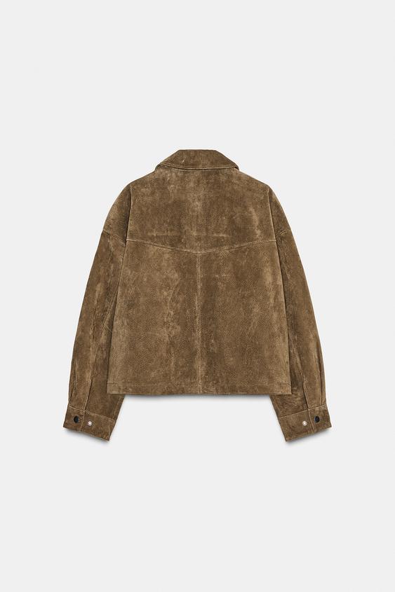 Blouson bomber 100 % cuir