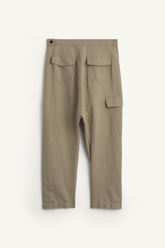 Pantalon drapé