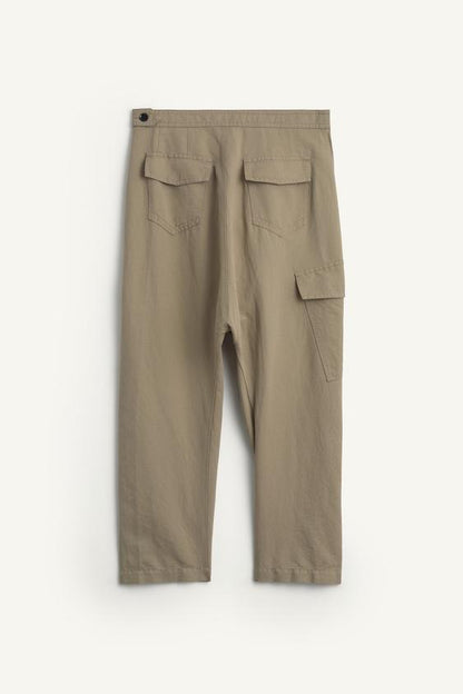 Pantalon drapé