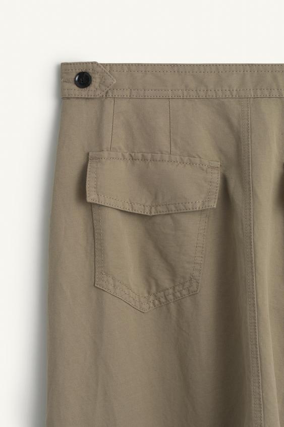Pantalon drapé
