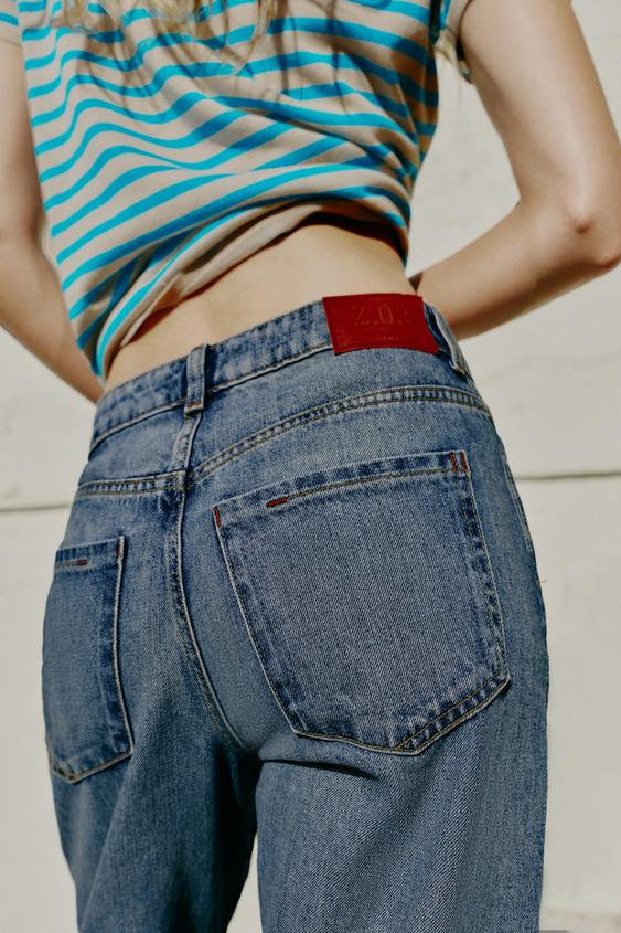 Jean Z1975 coupe droite taille haute, longueur longue