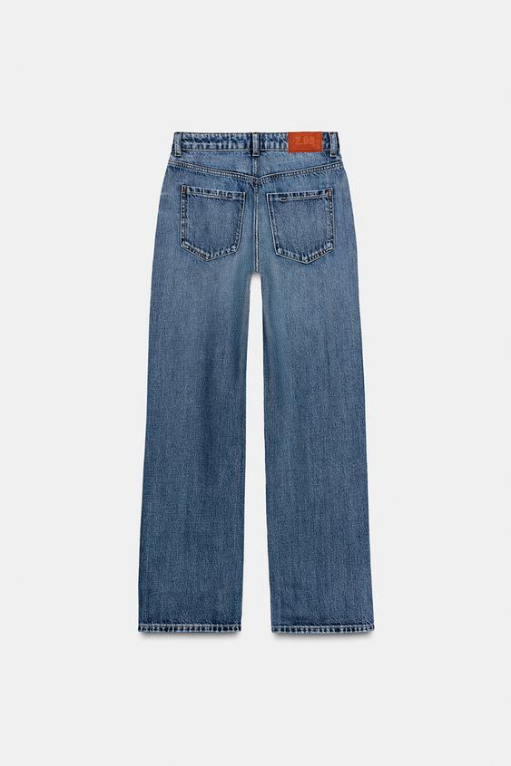 Jean Z1975 coupe droite taille haute, longueur longue