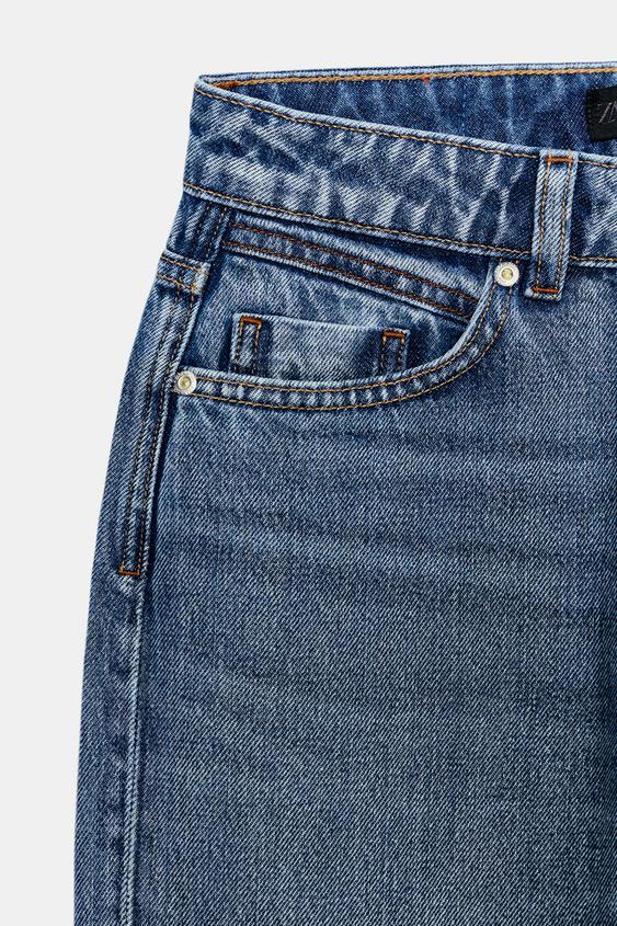 Jean Z1975 coupe droite taille haute, longueur longue