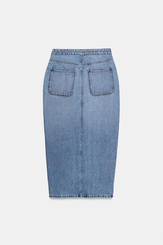 Jupe Z1975 croisée en denim