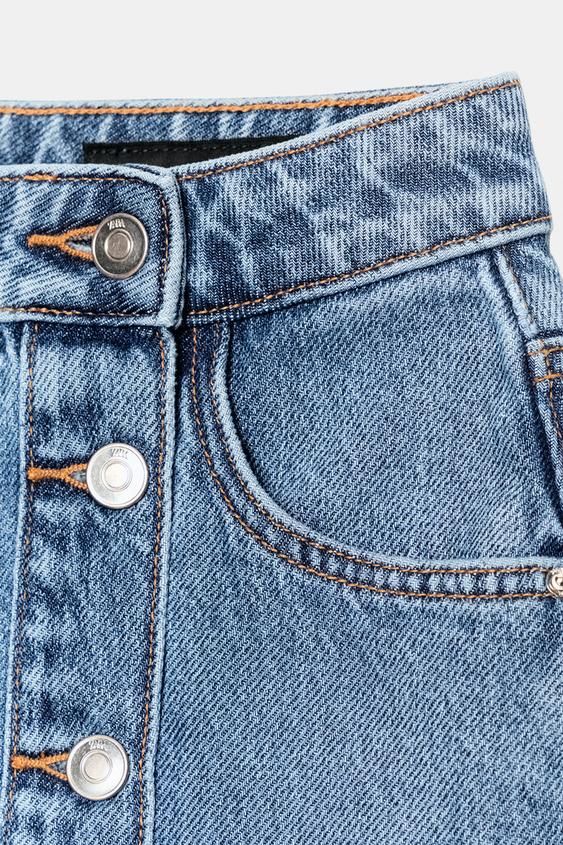 Jupe Z1975 croisée en denim