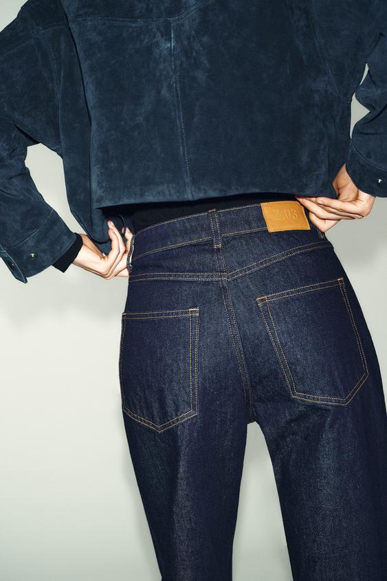 Jean Z1975 coupe droite taille haute, longueur longue