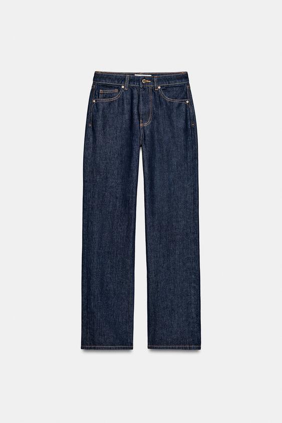 Jean Z1975 coupe droite taille haute, longueur longue