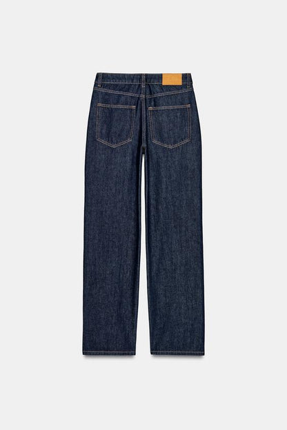 Jean Z1975 coupe droite taille haute, longueur longue