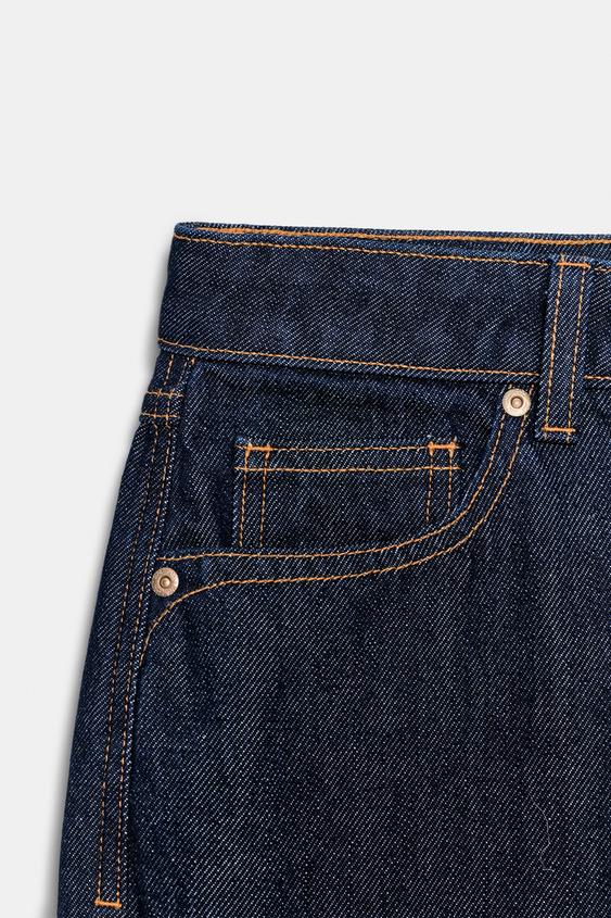 Jean Z1975 coupe droite taille haute, longueur longue