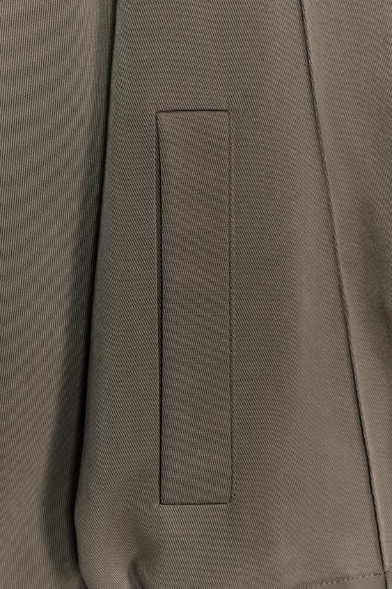 Blouson bomber à col montant