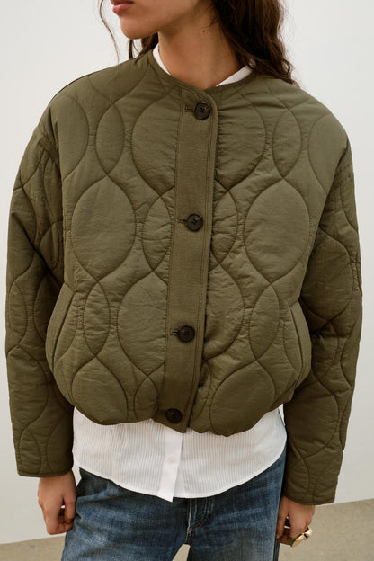 Blouson court matelassé