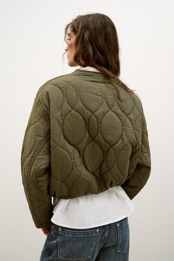 Blouson court matelassé