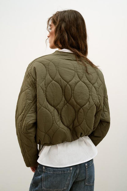 Blouson court matelassé