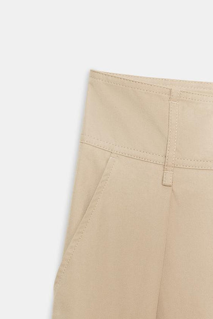 Pantalon large à bas réglable