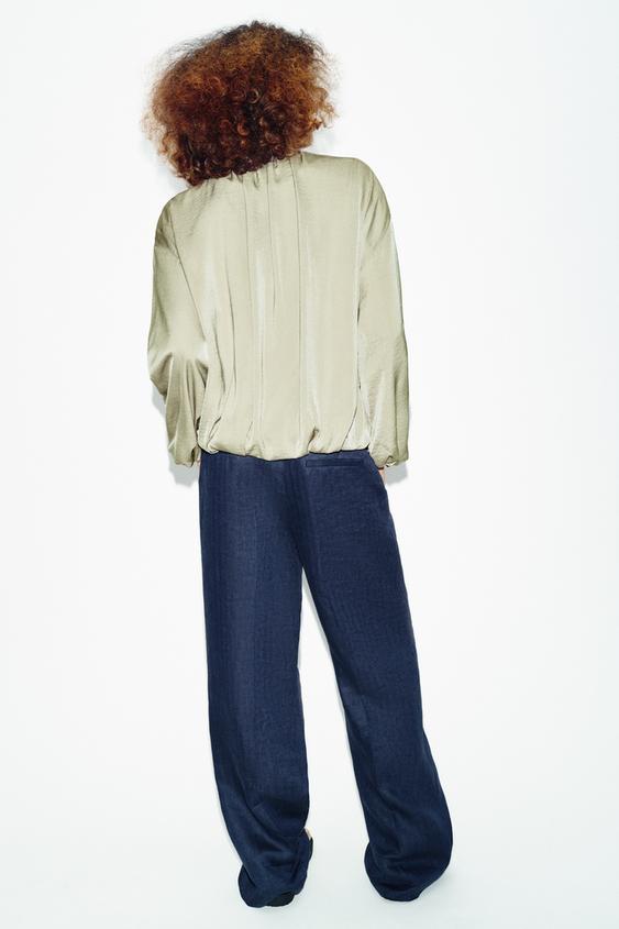 Veste bomber fluide ballon