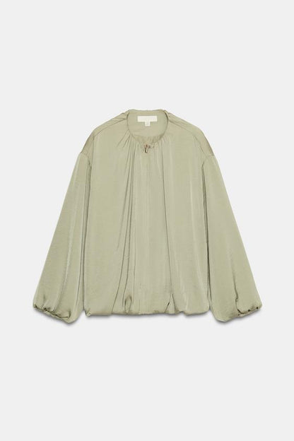 Veste bomber fluide ballon