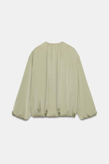 Veste bomber fluide ballon