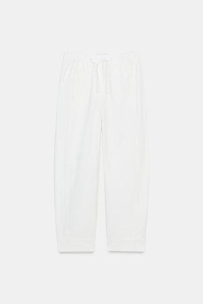 Pantalon à taille élastique