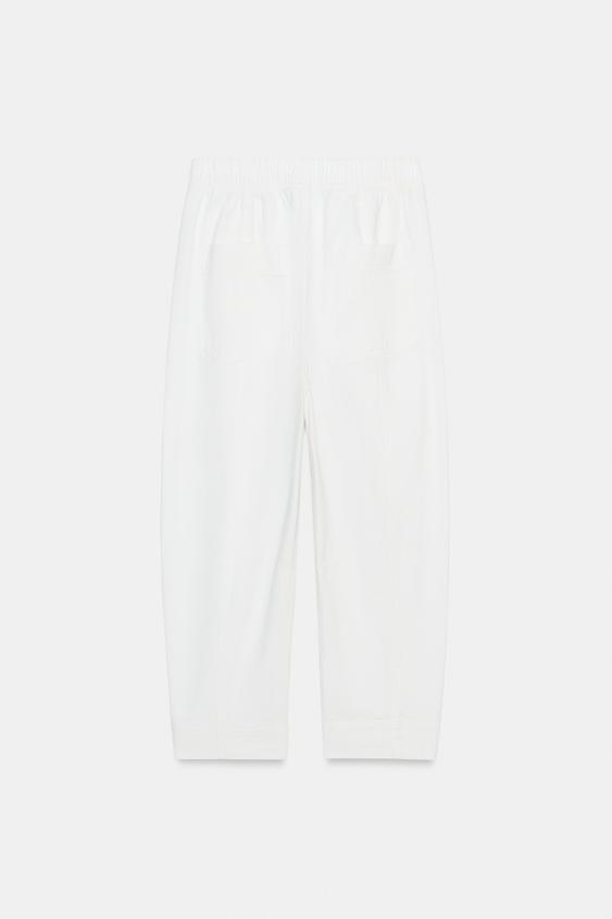 Pantalon à taille élastique