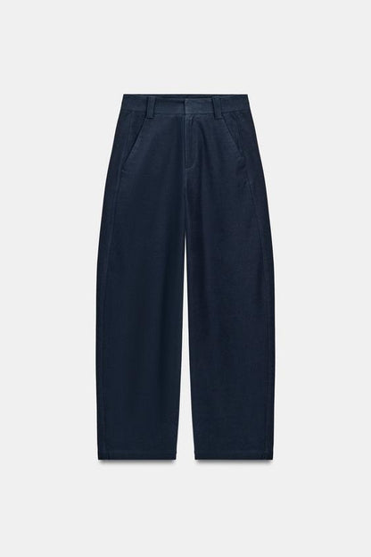 Pantalon coupe barrel