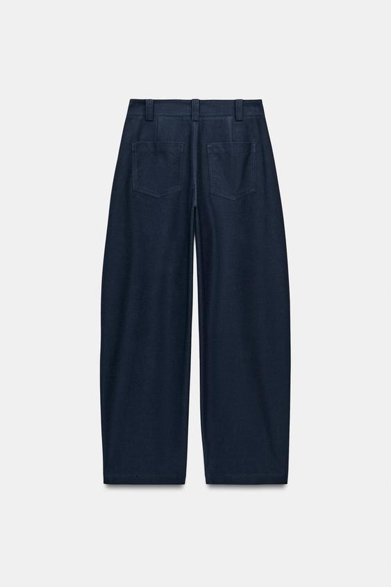 Pantalon coupe barrel