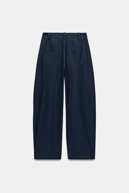Pantalon coupe barrel