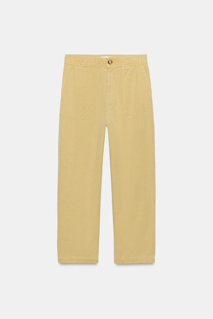 Pantalon à taille élastique