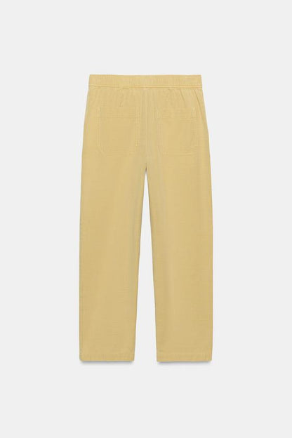 Pantalon à taille élastique