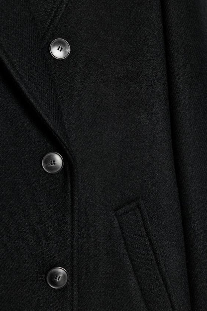 Manteau long croisé