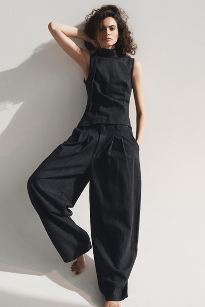 Jean TRF baggy taille mi-haute