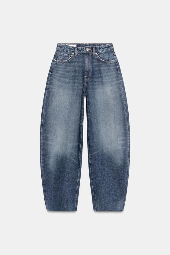 Jean TRF barrel taille haute