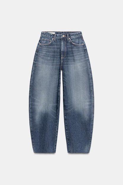 Jean TRF barrel taille haute