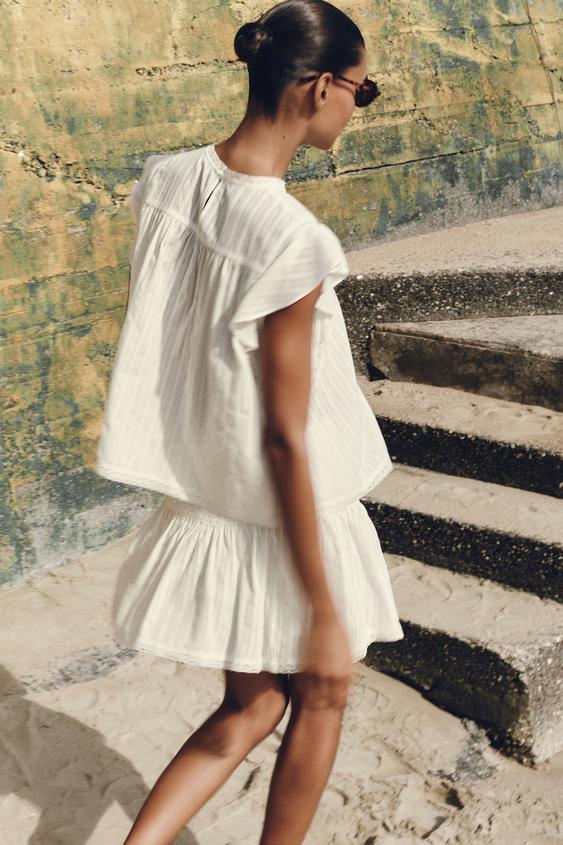 Jupe-culotte entre-deux