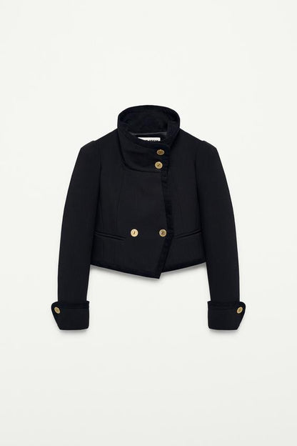 Veste courte à boutons The Item Zara Woman
