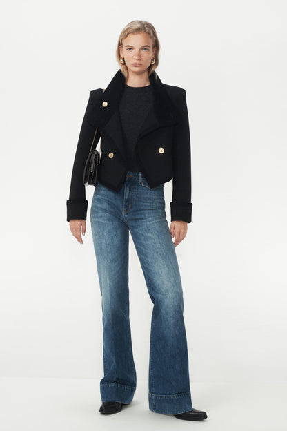Veste courte à boutons The Item Zara Woman